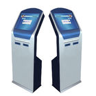 Διπλή μηχανή διανομέων εισιτηρίων σειρών αναμονής θερμικών εκτυπωτών 17 ίντσας